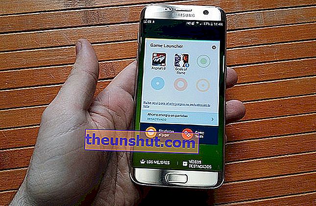 Стартер за игри на Samsung Galaxy S7 edge