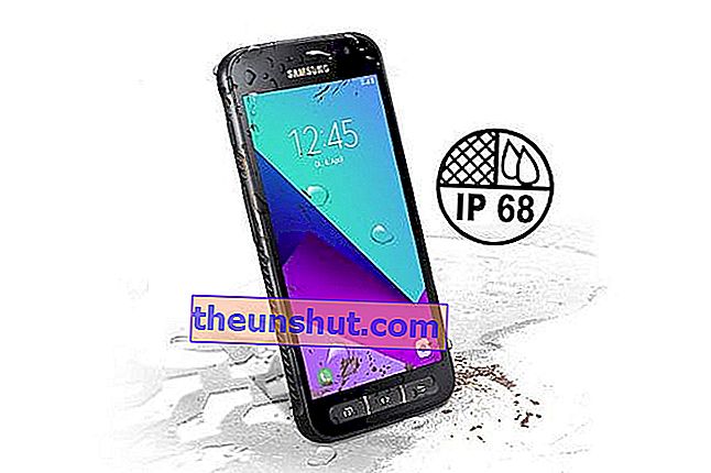 Samsung Galaxy Xcover 4 robusztus IP67