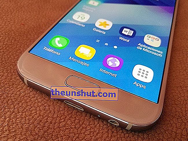 Fingeravtrycksläsarfunktioner på Samsung Galaxy A5 2017