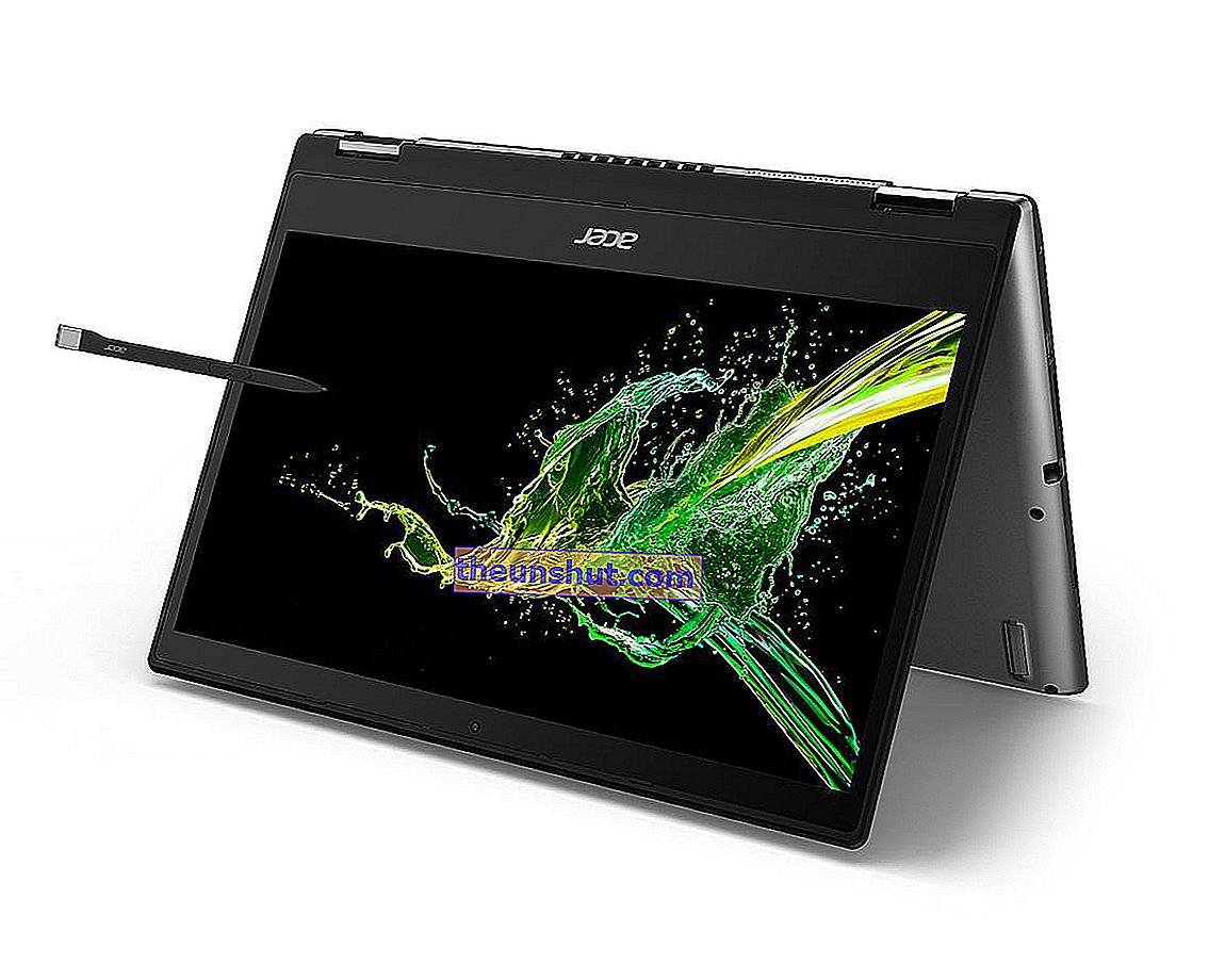 Acer Spin 3 bolti formátumban