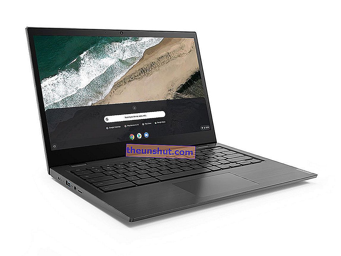 Lenovo Chromebook S345, en bærbar computer med en Full HD-skærm og en god pris