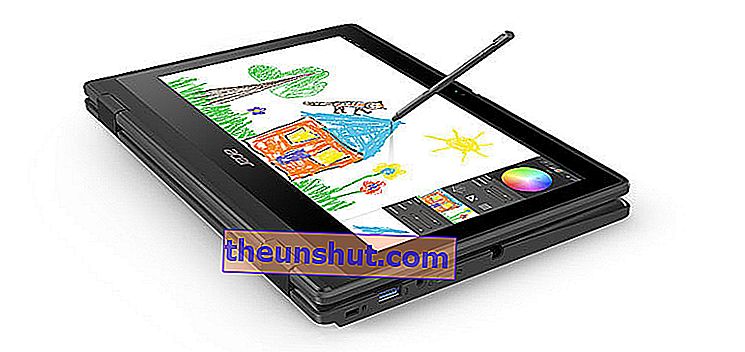nuova modalità tablet Acer TravelMate Spin B3