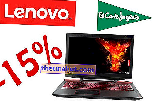 Počítače Lenovo so zľavou 15% v hoteli El Corte Inglés
