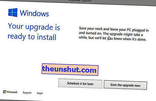 opdater Windows 10