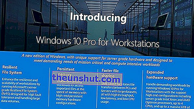 Microsoft introduserer Windows 10 Pro-arbeidsstasjoner