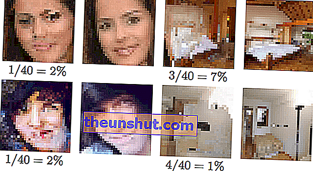 google hjerne pixelerede fotos
