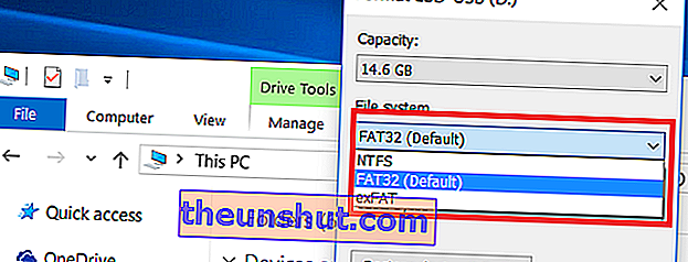 Quali sono le differenze tra i file system FAT32, NTFS o exFAT?