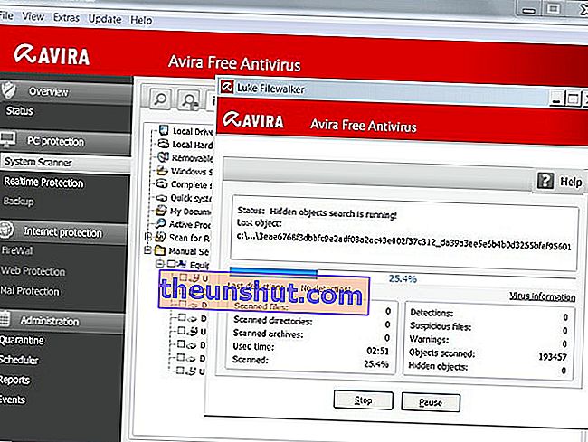 Avira Antivirus, funktioner i dette gratis antivirus 1
