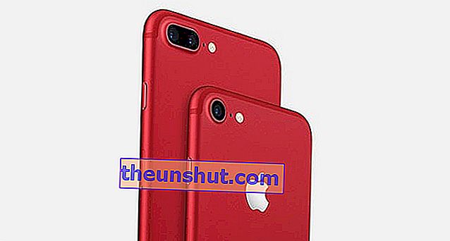 Apple färgar iPhone 7 röd