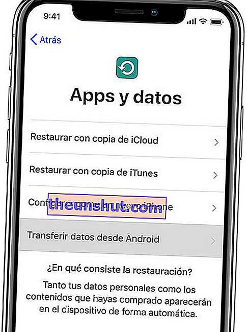 passare a iOS Android