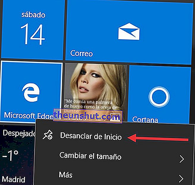 løsne Windows 10-apps