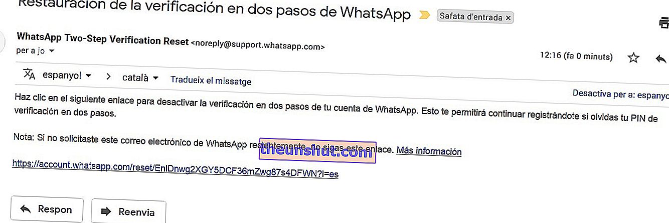 Hogyan lehet elérni a WhatsApp alkalmazást, ha elfelejtette PIN 3 jelszavát