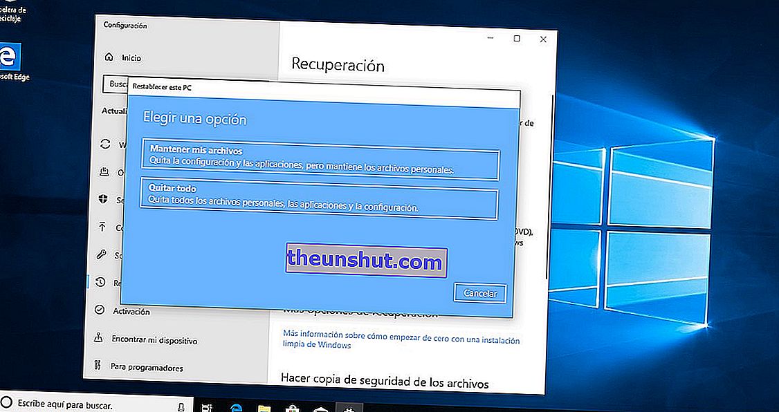 resetirati Windows 10 računalo 2