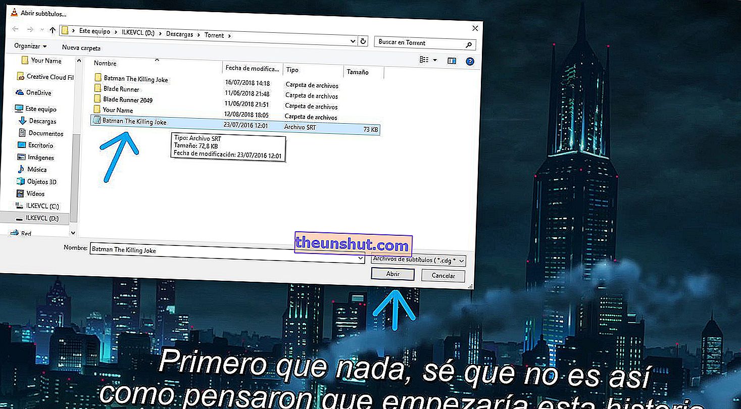Come correggere i caratteri strani che appaiono nei sottotitoli in spagnolo