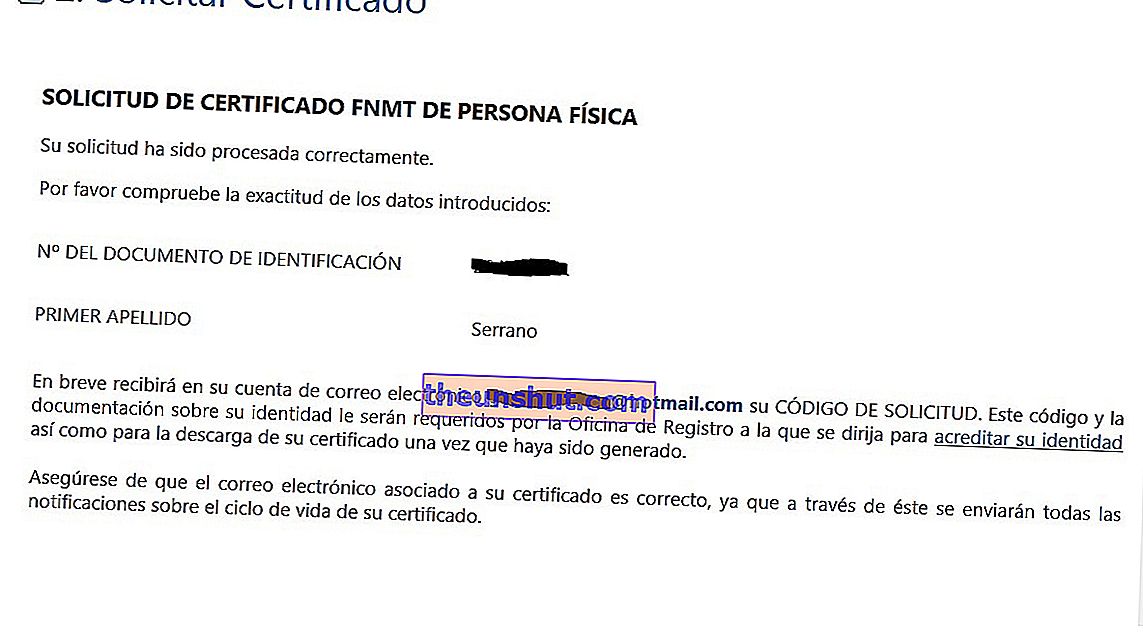 Come ottenere il certificato digitale di persona fisica dall'FNMT 3