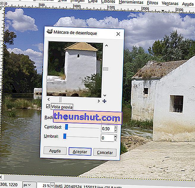 Forbedre et bilde med GIMP 00 - Blur