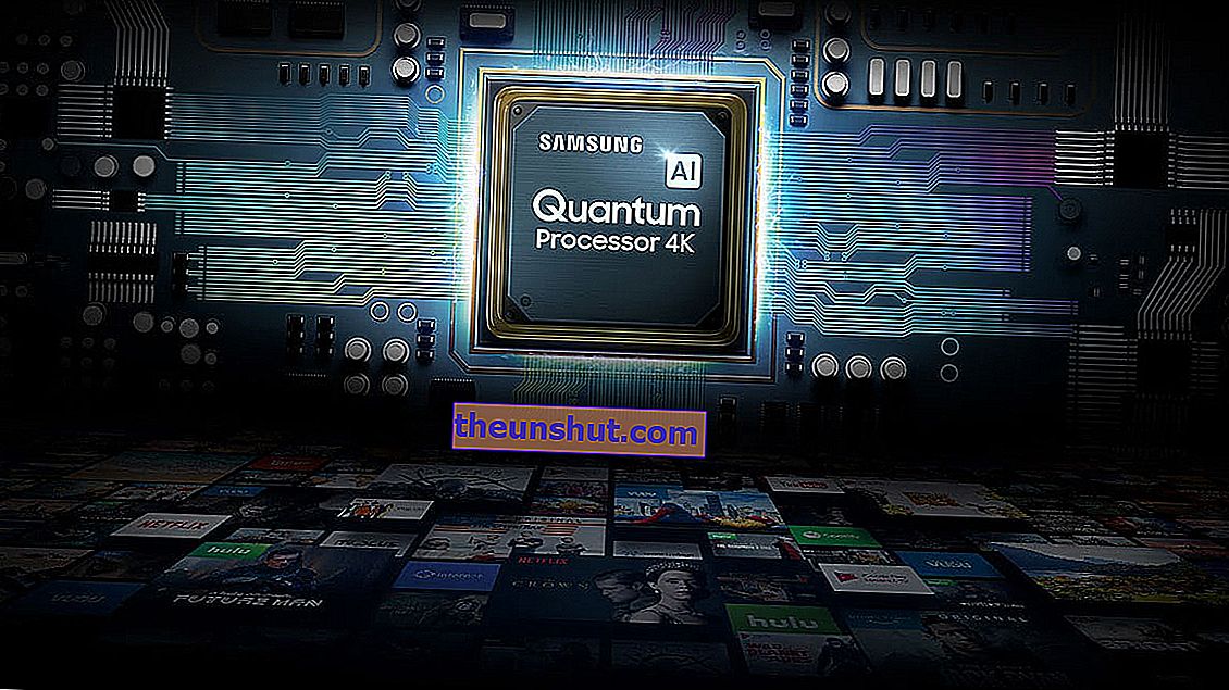 Grundig Samsung QLED Q85R-processor