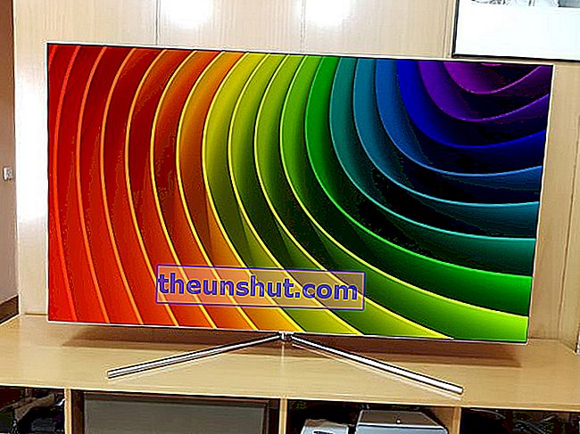Samsung-QLED-Q7F-65 farver og kurver