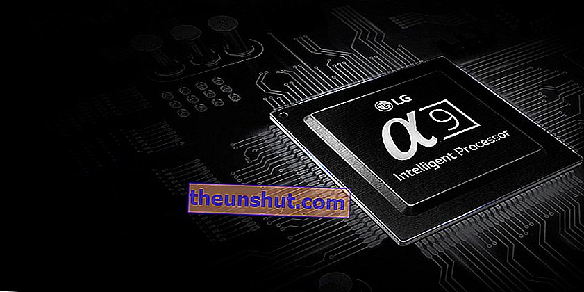 dybdegående LG OLED E8 Alpha 9-processor