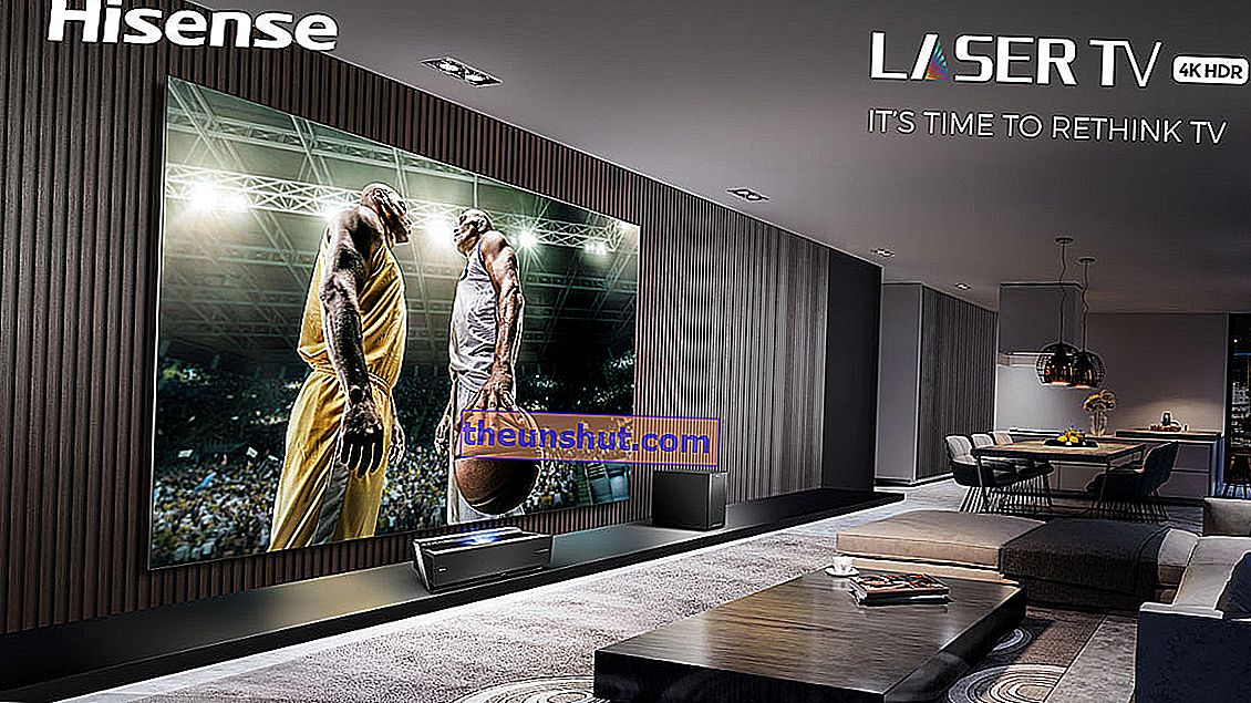 Hisense tv-serie til 2019 Laser TV