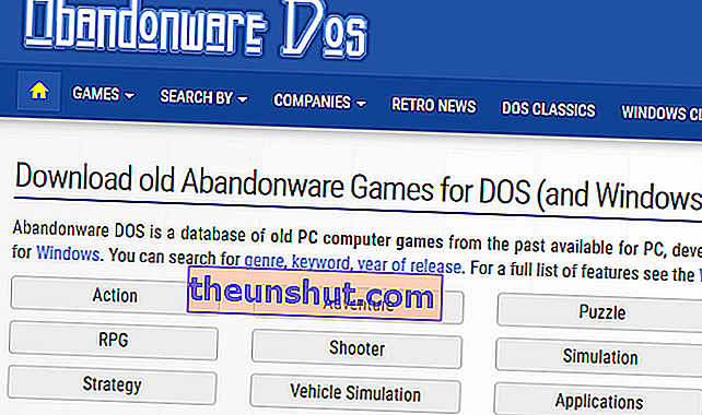 Abandonware DOS